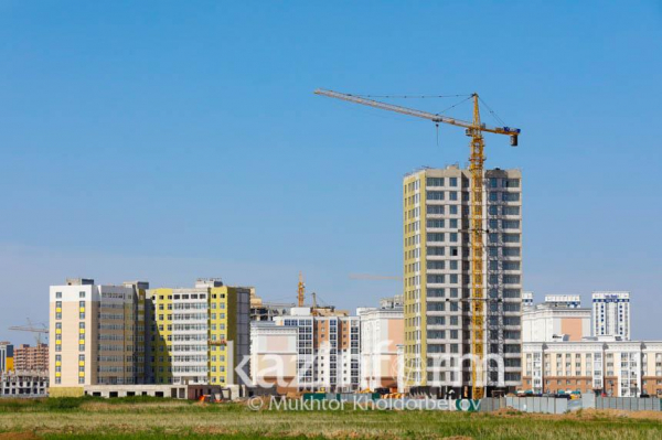 Более 16,6 тысячи жилых объектов ввели в эксплуатацию за полгода в Казахстане