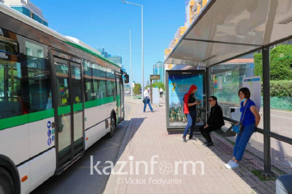 Движение 11 автобусных маршрутов временно изменили в Астане