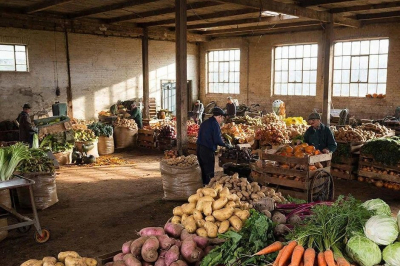 В Татарстане выявили оптовую базу, где торговали контрафактными овощами и фруктами