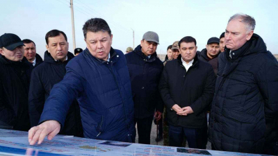 Канат Бозумбаев проверил состояние водохранилищ Туркестанской области
