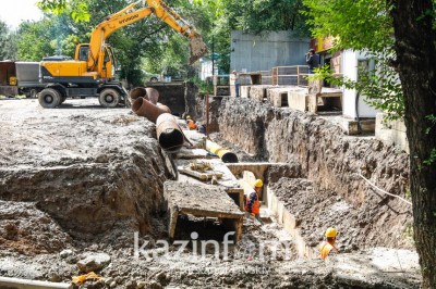 На каких улицах будут менять трубопроводы в Алматы