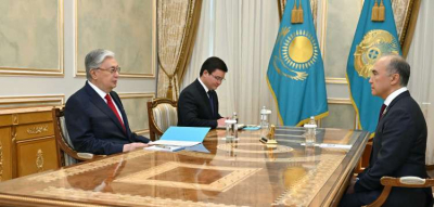 Токаев принял уполномоченного по защите прав предпринимателей Каната Нурова