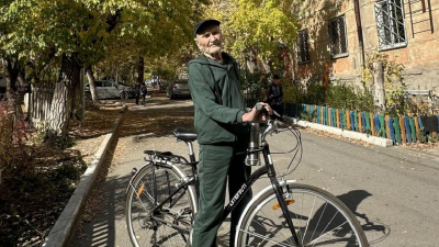 96-летний ветеран ВОВ из Темиртау примет участие в велопробеге