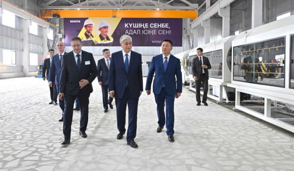 Глава государства посетил предприятие «ZENITH» в Павлодаре