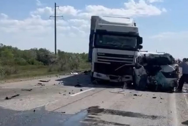Водитель Toyota Alphard и его 10-летний сын погибли в ДТП в Костанайской области