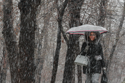 Москвичей предупредили о снегопаде в ночь с 8 на 9 марта