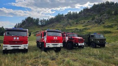 Пожар в горной местности в ВКО локализован
