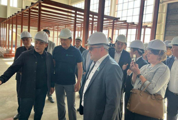 Как идет строительство новой тепловой станции под Астаной