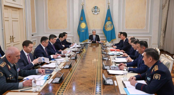 Глава государства провел очередное заседание Совета Безопасности