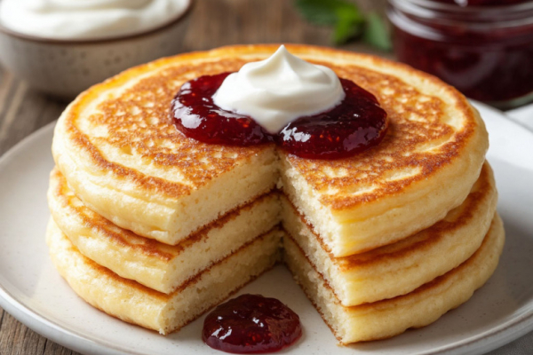 На муке блины больше не делаю, готовлю на манке &mdash; густое тесто, а результат &mdash; пальчики оближешь