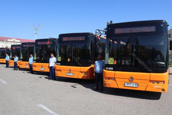 Более 2 млрд тенге направлено на обновление автобусного парка Тараза