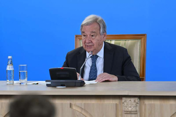 Антониу Гутерриш: Казахстан был и остается голосом разума в мире