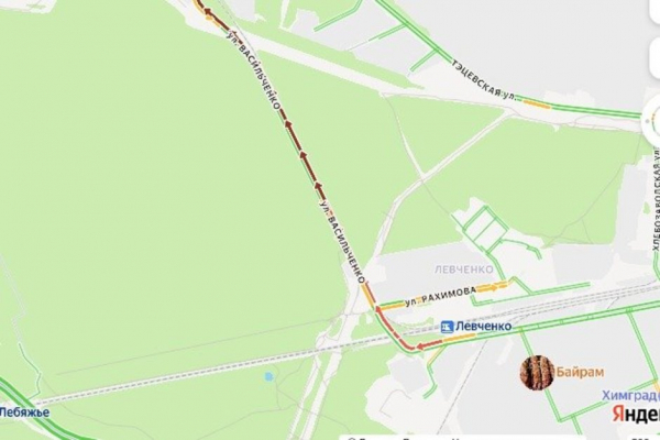 В Казани в сторону &laquo;Оргсинтеза&raquo; образовалась пробка длиной в 3 км