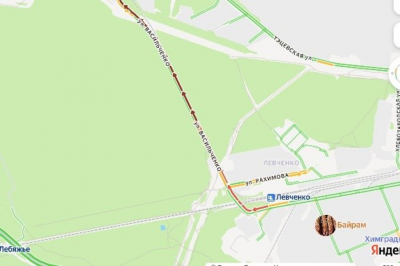 В Казани в сторону &laquo;Оргсинтеза&raquo; образовалась пробка длиной в 3 км