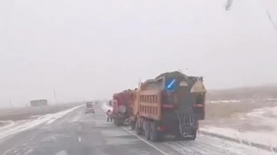 В &quot;КазАвтоЖоле&quot; высказались о видео, снятом на дороге из Актобе до Жайсана