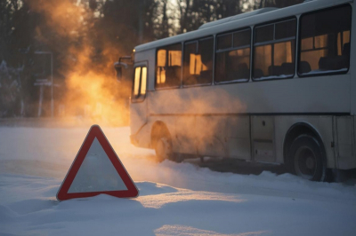 В Прикамье девять человек пострадали в столкновении пассажирских автобусов