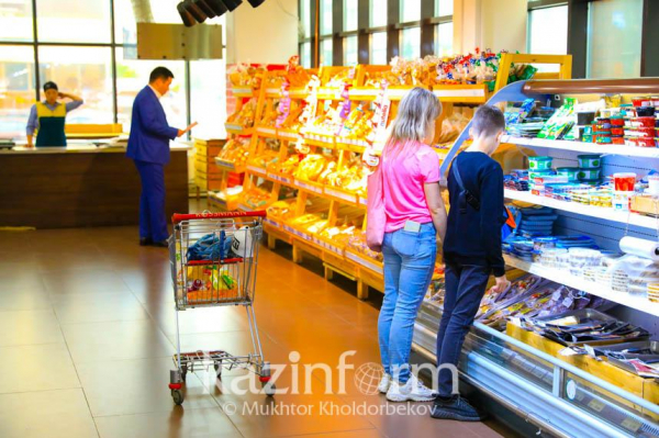 Рост цен на продукты замедлился в июне – Нацбанк РК
