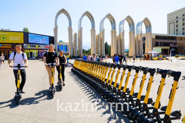 Где нельзя кататься на арендных самокатах в Алматы