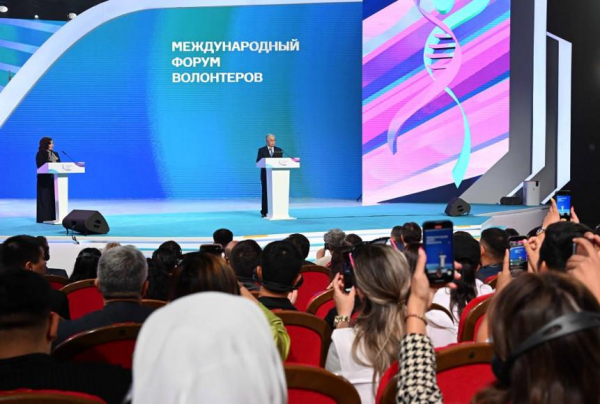 Полный текст выступления Президента РК на Международном форуме волонтеров