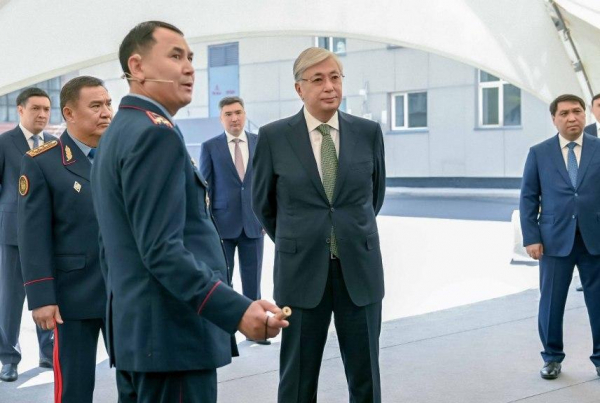 Главе государства презентовали проект «Борьба с наркопреступностью»