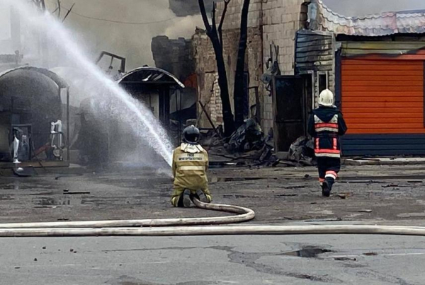 В Экибастузе возбудили уголовное дело после возгорания на АЗС