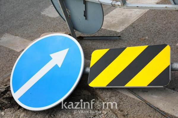 Движение на участке проспекта Туран в Астане временно закроют
