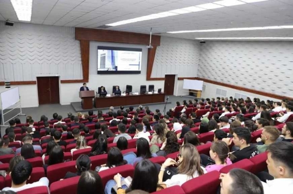 Председатель АДГС встретился со студентами КазАТУ имени Сакена Сейфуллина
