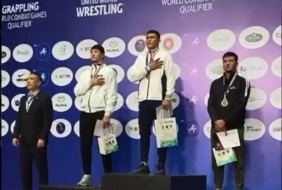 Казахстанский полицейский стал чемпионом мира по панкратиону