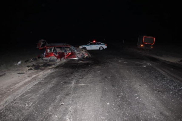 Два человека погибли, четверо травмированы в ДТП в области Жетысу
