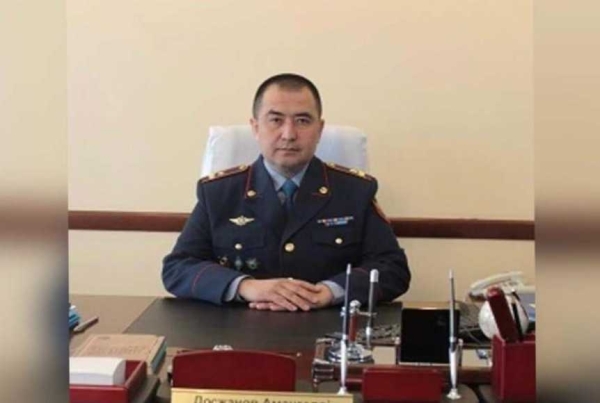 Мухтар Кожабаев назначен заместителем начальника департамента полиции Кызылординской области