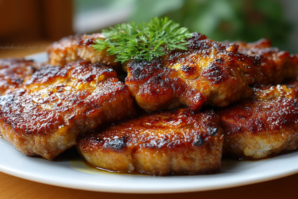 Вместо обычных отбивных &mdash; эти &laquo;Соломоны&raquo;: мясо с хрустящей корочкой, сочное и нежное