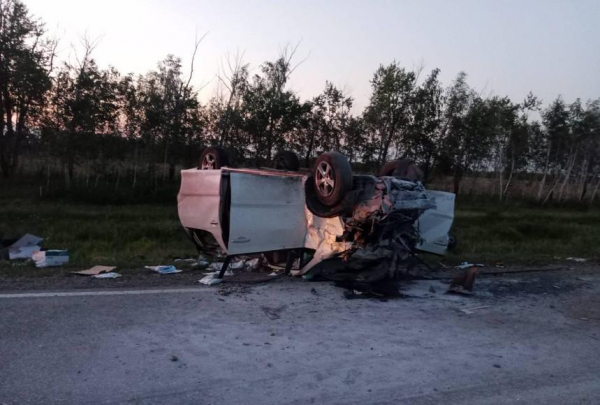 Два человека погибли в ДТП на трассе Костанай - Сарыколь