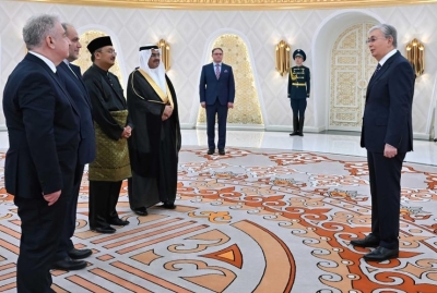 Касым-Жомарт Токаев принял верительные грамоты у послов ряда государств