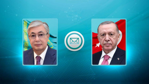 Токаев направил телеграмму Эрдогану