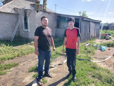 В Уланском районе соседи предотвратили пожар