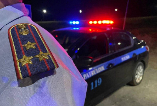 Не спать за рулем призывают полицейские Жамбылской области