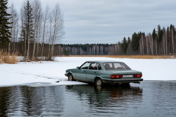 Магаданцам напомнили о запрете выезда на лед