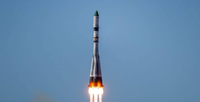 С космодрома Байконур осуществлен пуск ракеты «Союз» с грузовиком «Прогресс»