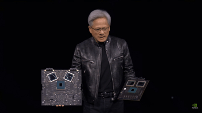 Акции Nvidia снизились после презентации нового чипа для ИИ
