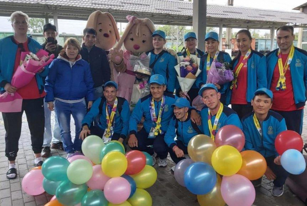 Четвертое место на Всемирных летних специальных Олимпийских играх в Германии заняли волейболисты из Сарани