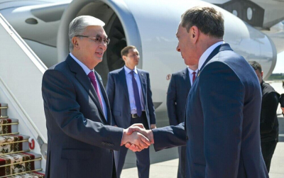 Президент Казахстана прибыл в Минск  